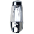 Durable Modeling 400ml Wholesale Silver Plastic Soap Dispenser